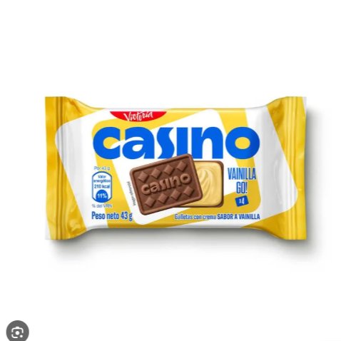 Galletas Casino Vainilla Go 43g