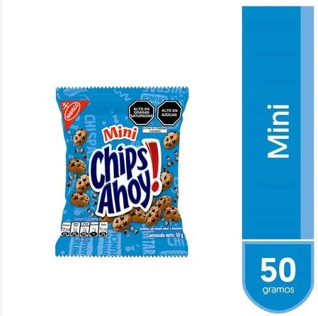 GALLETAS MINI CHIPS AHOY 50G