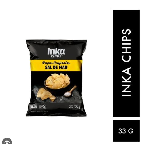 Inka Chips Sal de Mar 33g
