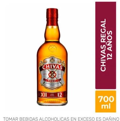 Whisky Chivas 12 Años 750ml