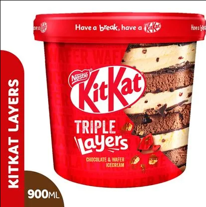 Helado KitKat Pote 900ml