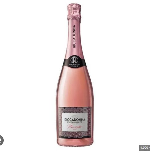 Riccadonna Moscato Rose 750ml