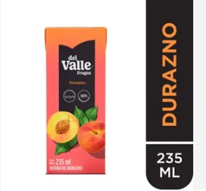 Frugos Del Valle Durazno Caja 235ml