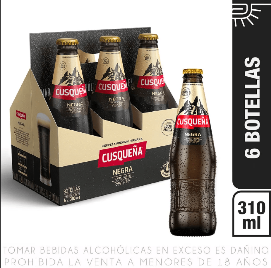 Cusqueña Negra Botella 310ml