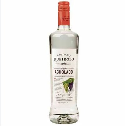 Pisco Santiago Queirolo Acholado 750ml