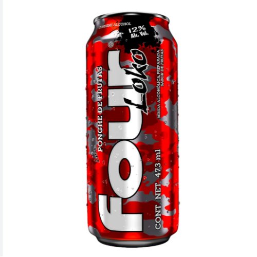 Four Loko Ponche de Frutas Rojo 473ml