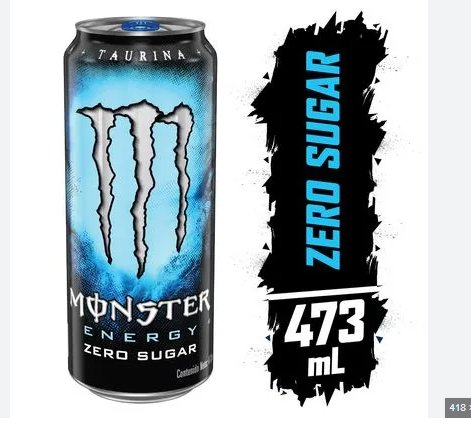 Monster Negron Azul 473ml