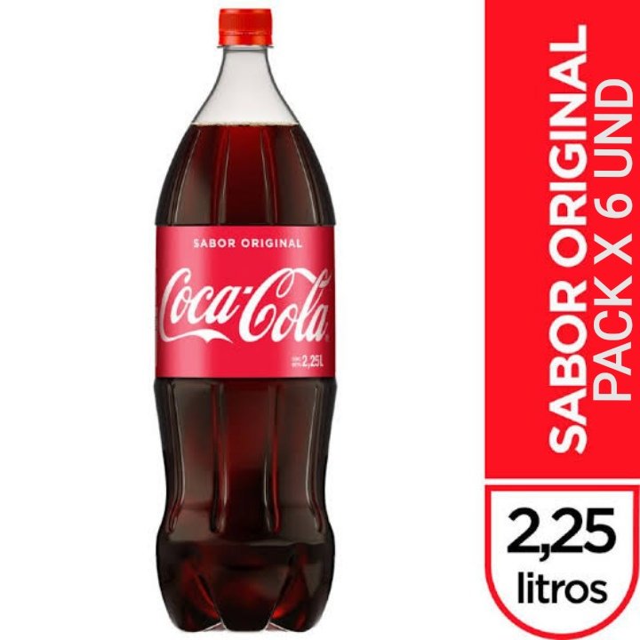 Gaseosa Coca Cola 2.25L