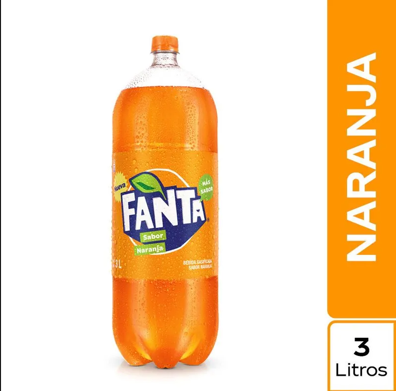 Fanta Naranja 3L