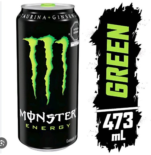 Monster Negro Verde 473ml