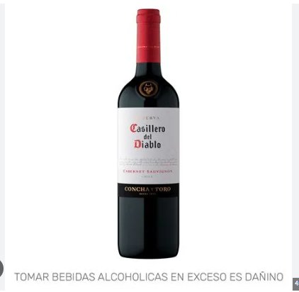Vino Casillero del Diable Cabernet Sauvignon 750ml