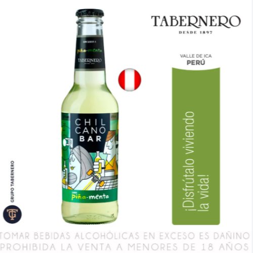 Chilcano Bar Piña-Menta Botella 355ml