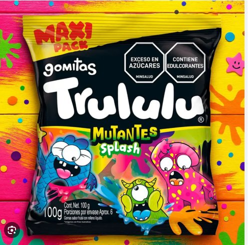 Trululu Mutantes Splash 80g
