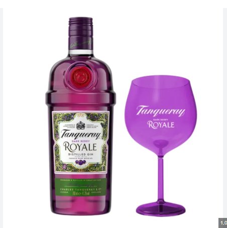 Gin Tanqueray Royale Botella 700ml + Copa