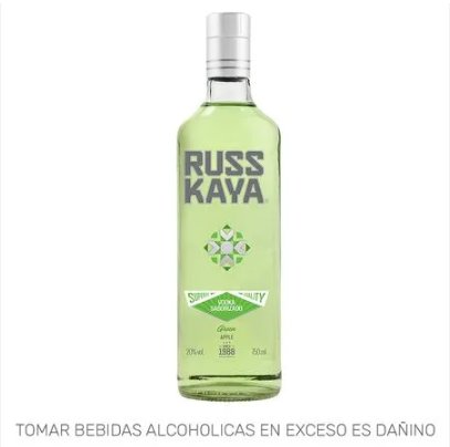 Vodka Russkaya Green Apple 750ml