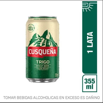 Cusqueña Trigo Lata 355ml