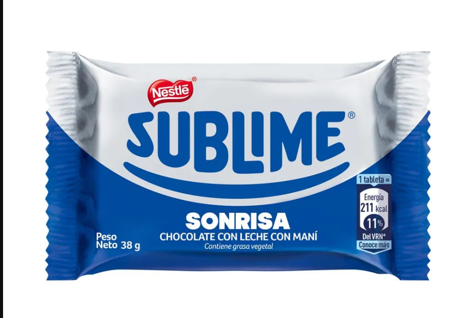 Chocolate Sublime Sonrisa 37g