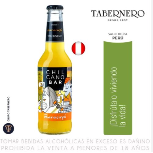 Chilcano Bar Maracuyá Botella 355ml