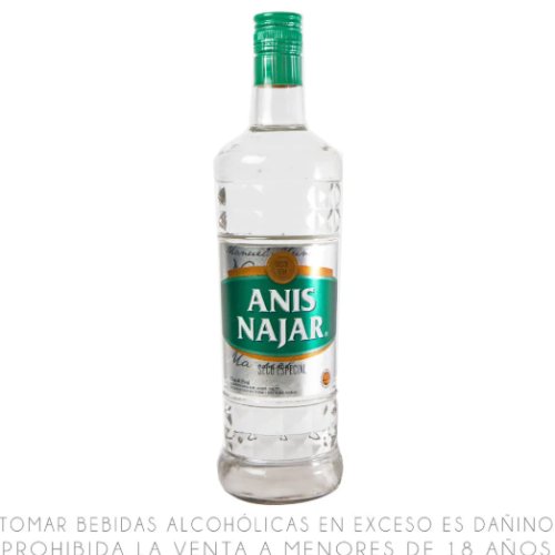 Anisado Anís Najar Verde Seco Especial 750ml