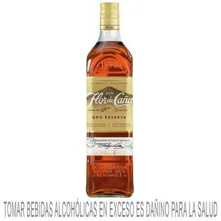 Flor de caña 4 Años 750ml