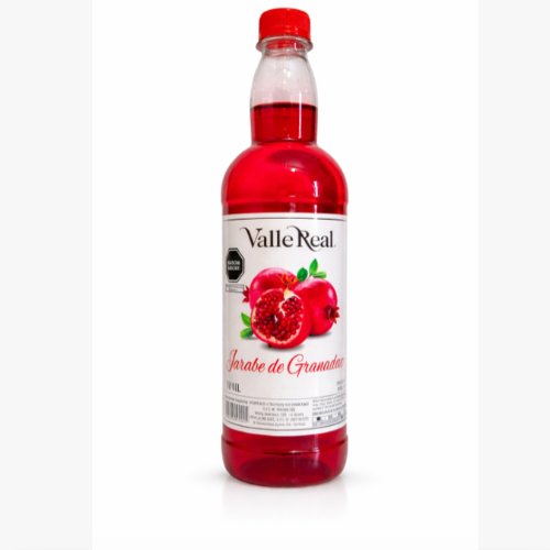 Jarabe de Granadina Valle Real 750ml
