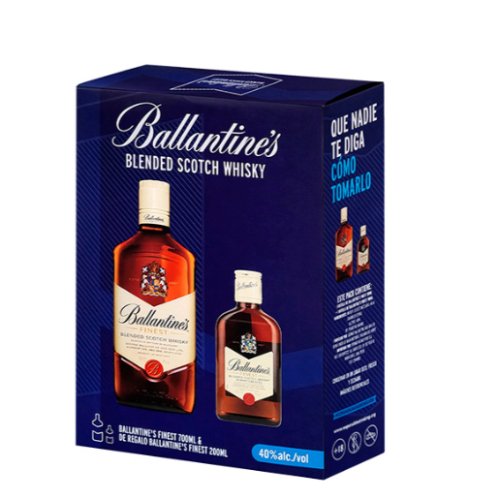 Whisky Ballantines 700ml + 200ml