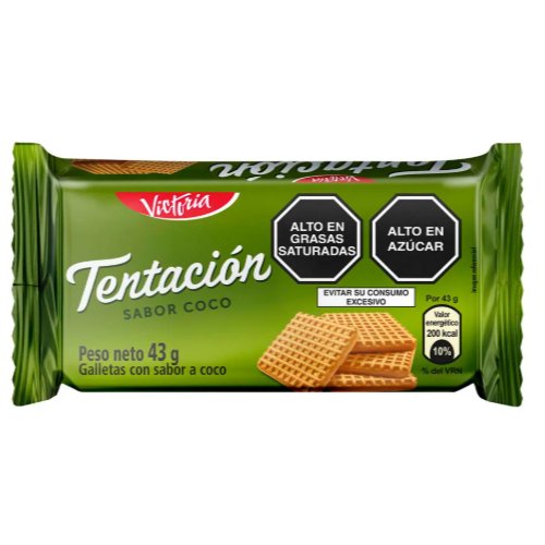 Galleta Tentación Coco 43g