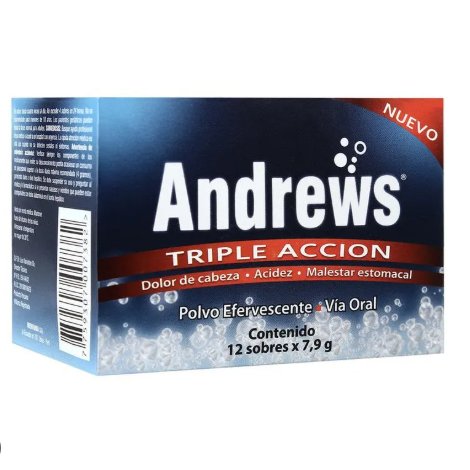 Sal de Andrews Triple Accion Azul 7.9g