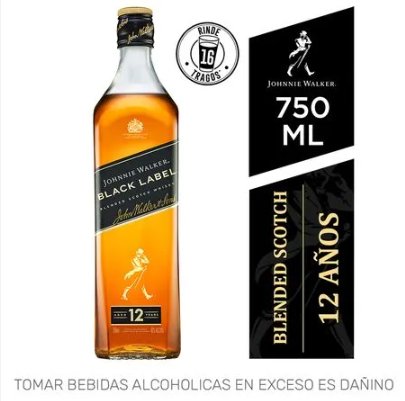 Whisky Johnnie Walker Black Label 750ml