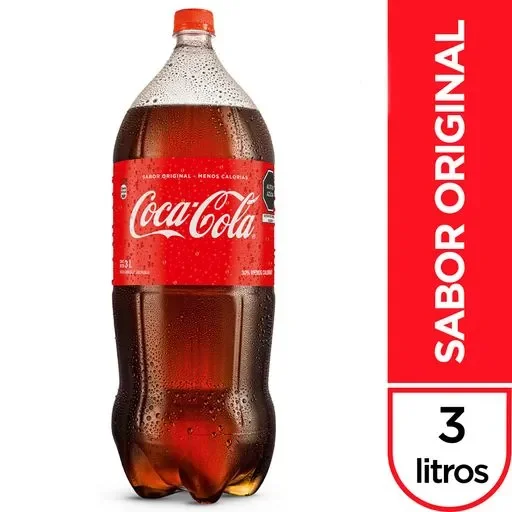 Gaseosa Coca Cola 3L