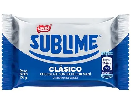 Chocolate Sublime Clásico 26g