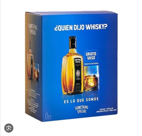 Whisky Something Special 700ml + Vaso