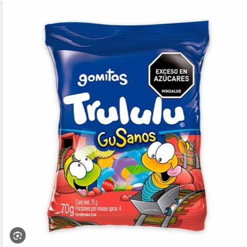 Trululu Gusanos 80g