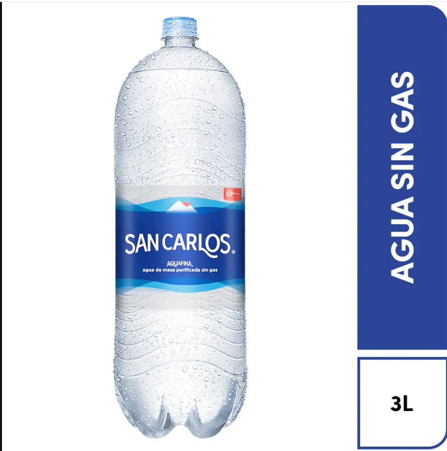 Agua San Carlos 3 Litros