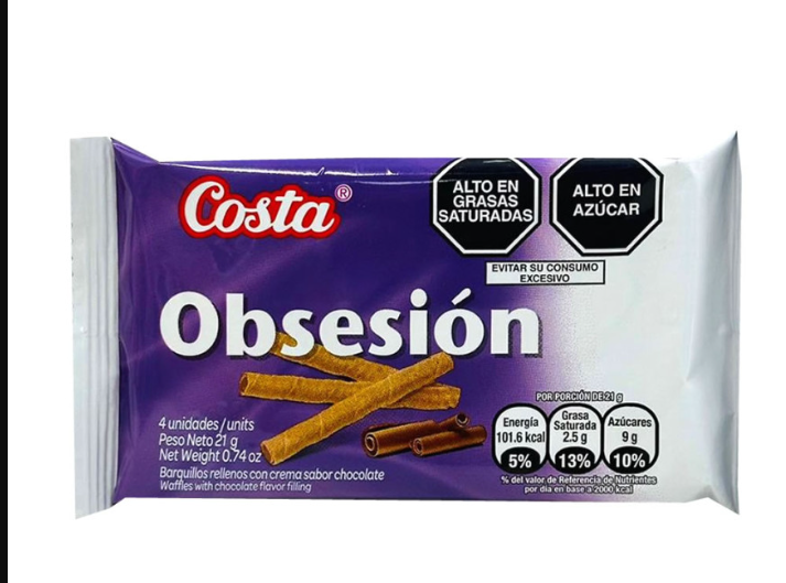 Chocolate Obsesión 21g