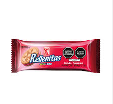 Galletas Rellenita Fresa 36g