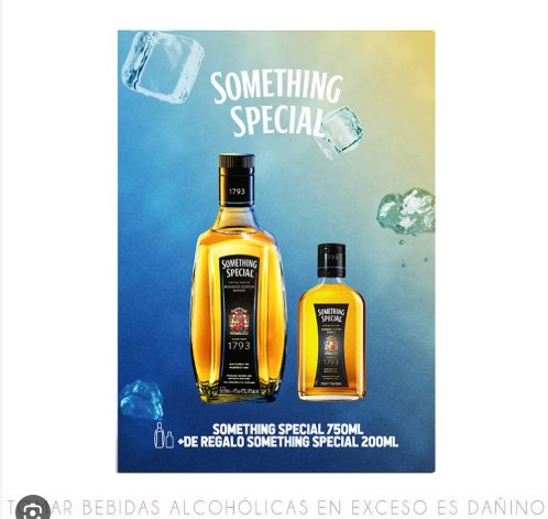 Whisky Something Special 750ml + 200ml