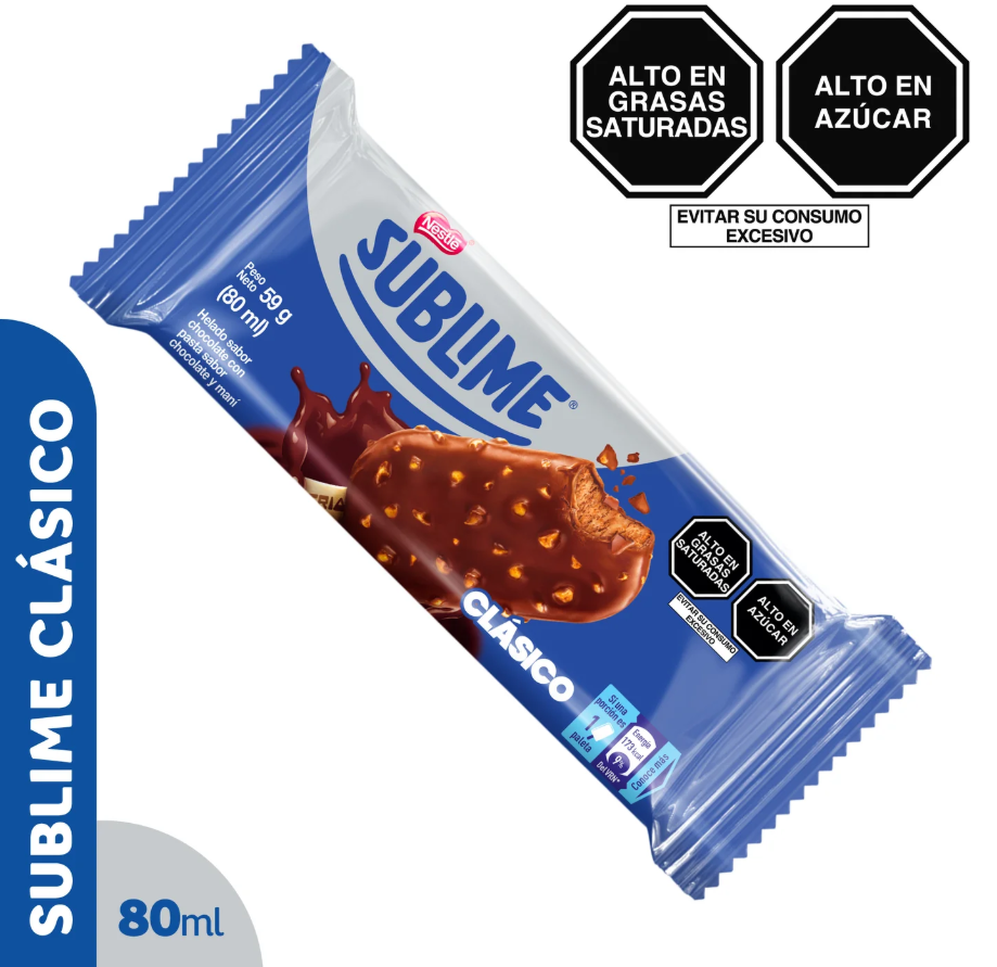 Helado Sublime Chocolate 80ml
