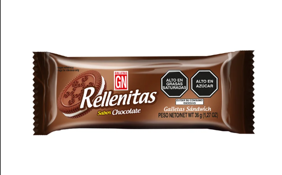 Galletas Rellenita Chocolate 36g