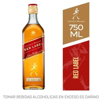 Whisky Johnnie Walker Red Label 750ml