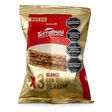Alfajor Terrabusi blanco x 3  70g