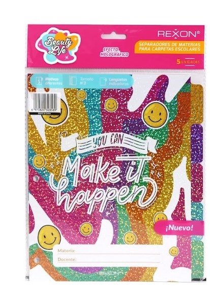 Asignaturas Separadores Carátulas Portadas N3 rexon beauty life