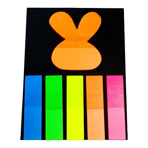 banderitas señaladores adhesivas magicolor