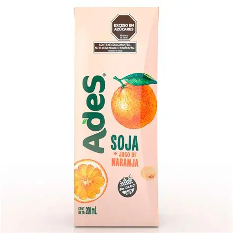 Ades x200ml naranja Soja