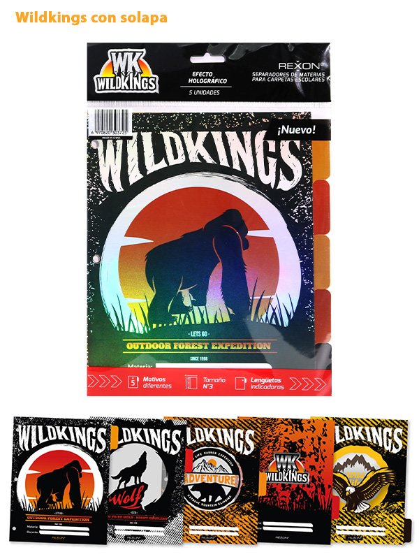 Asignaturas Separadores Carátulas Portadas N3 rexon wilkings