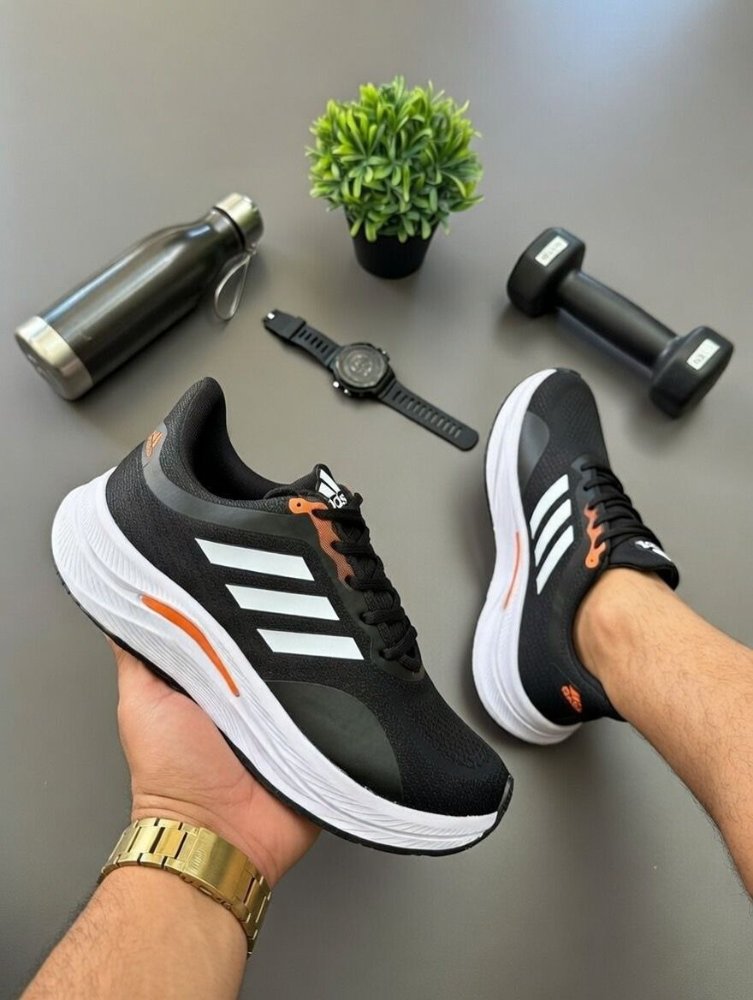 adidas slin preto laranja caixa alta