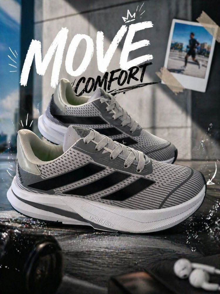 adidas duramo SL2 cinza preto caixa alta