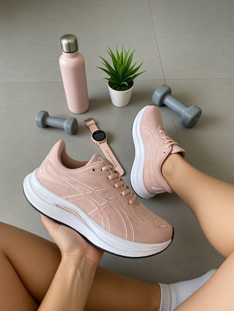asics nude caixa baixa