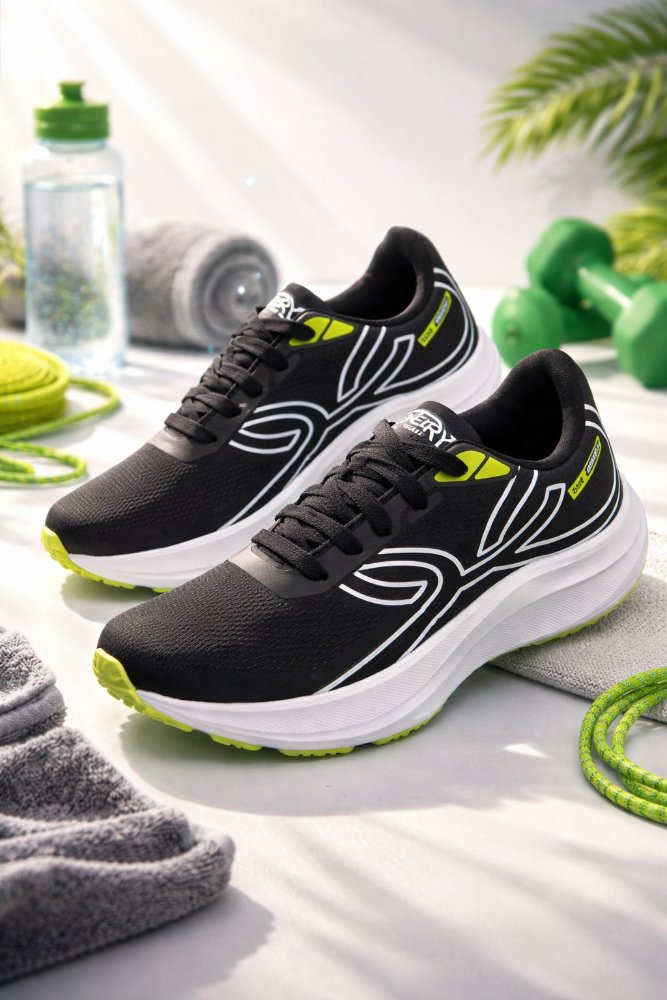 olympikus corre max preto verde saco alta