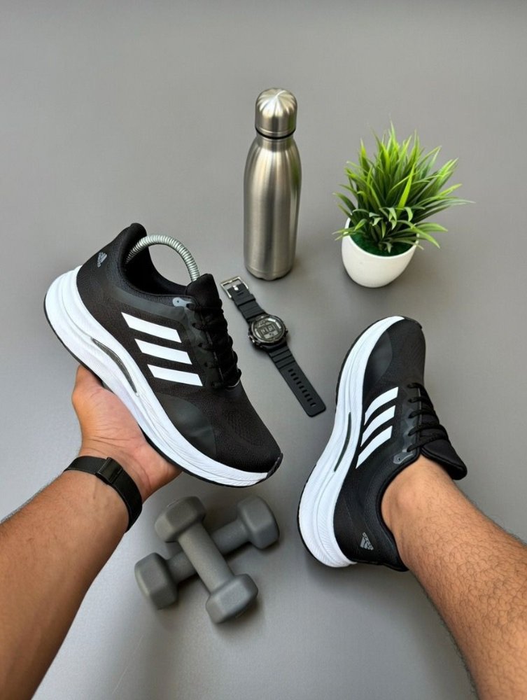 adidas slin preto cinza caixa baixa